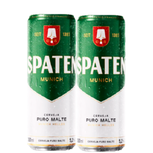 CERVEJA SPATEN PURO MALTE LT 350ML