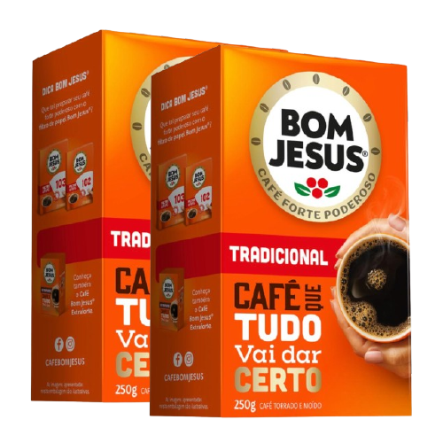 CAFÉ BOM JESUS TRADICIONAL VACUO PC 250G