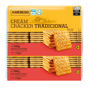 BISCOITO CREAM CRACKER RANCHEIRO ZERO LACTOSE PC 300G