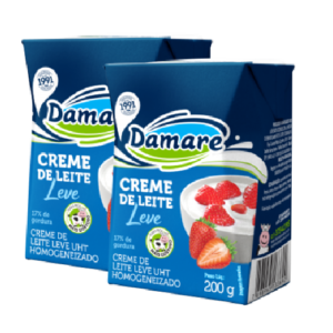 CREME DE LEITE DAMARE TRADICIONAL TP 200G