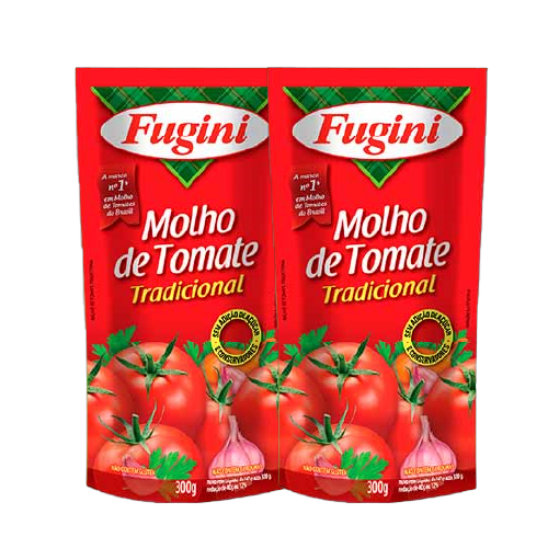 MOLHO TOMATE FUGINI TRADICIONAL SH 300G