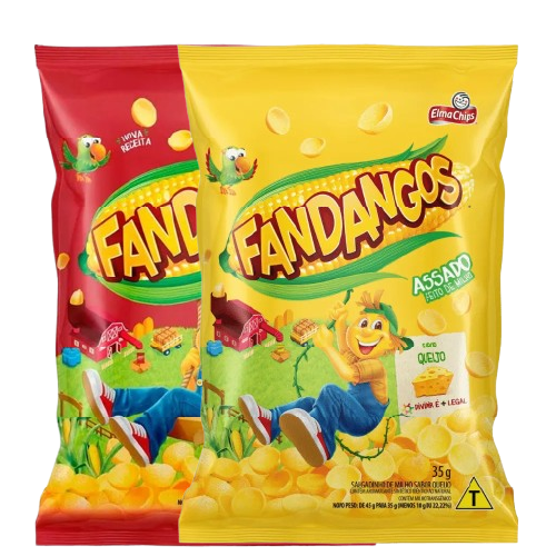 SALGADINHO FANDANGOS SABORES 35G