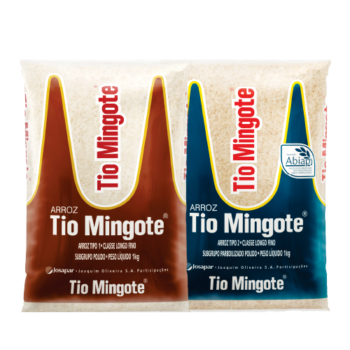 ARROZ TIO MINGOTE PARBOILIZADO/BRANCO PC 1KG