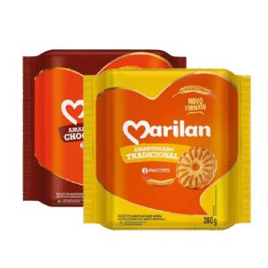 BISCOITO AMANTEGADO MARILAN SABORES PC 280G