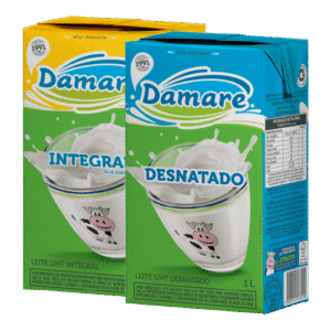 LEITE LÍQUIDO DAMARE INTEGRAL/DESNATADO TP 1L