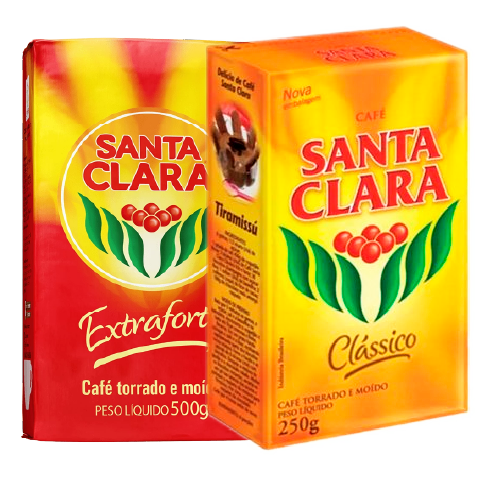 CAFÉ SANTA CLARA CLASSICO/EXTRA FORTE VÁCUO PC 250G