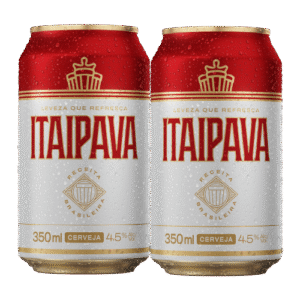 CERVEJA ITAIPAVA PILSEN LT 350ML