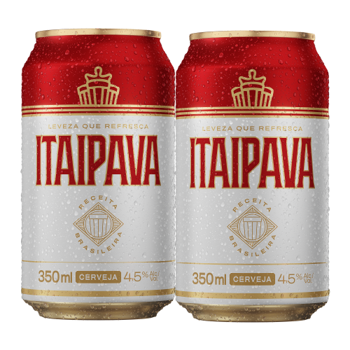 CERVEJA ITAIPAVA PILSEN LT 350ML