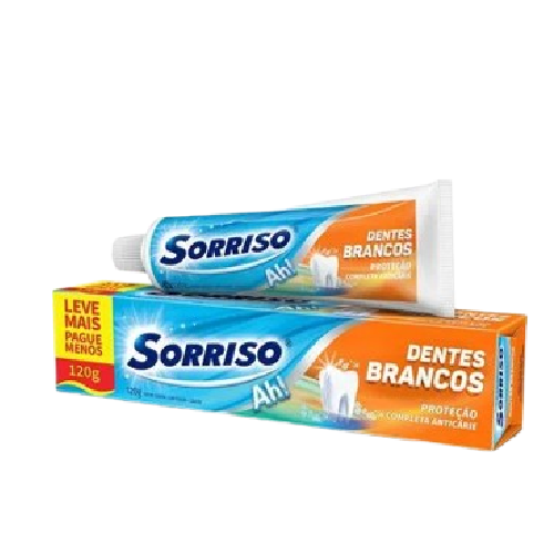 CREME DENTAL SORRISO DENTES BRANCOS 120G