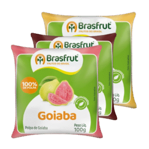 POLPA BRASFRUT MANGA/GOIABA/TAMARINDO PC 100G