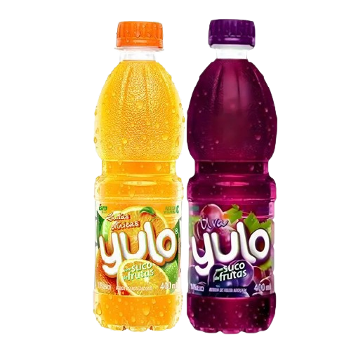 BEBIDA MISTA YULO SABORES PET 400ML