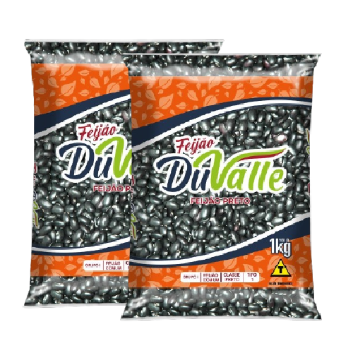 FEIJÃO PRETO DUVALLE PC 1KG