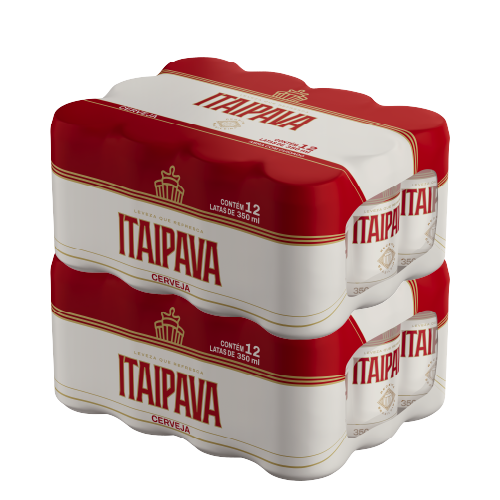 CERVEJA ITAIPAVA PILSEN LT 12X350ML