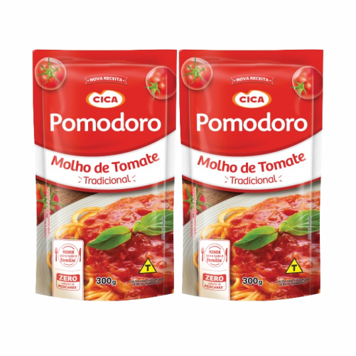 MOLHO TOMATE POMODORO TRADICIONAL SH 300G