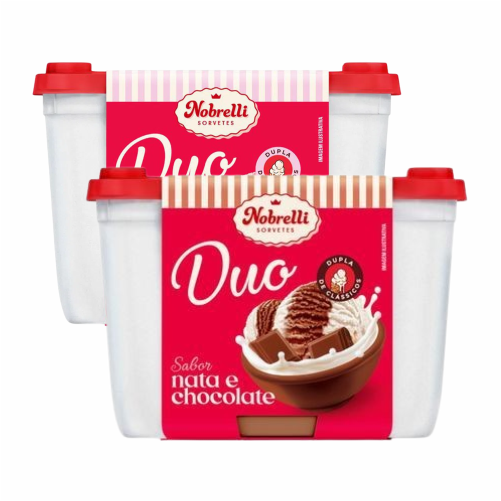 SORVETE NOBRELLI SABORES PT 1,3L