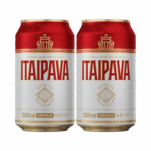 CERVEJA ITAIPAVA PILSEN LT 350ML