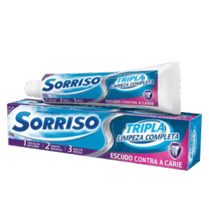 CREME DENTAL SORRISO TRIPLA LIMPEZA 120G